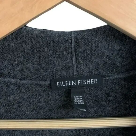 Eileen Fisher sweater jacket - Picture 3 of 6